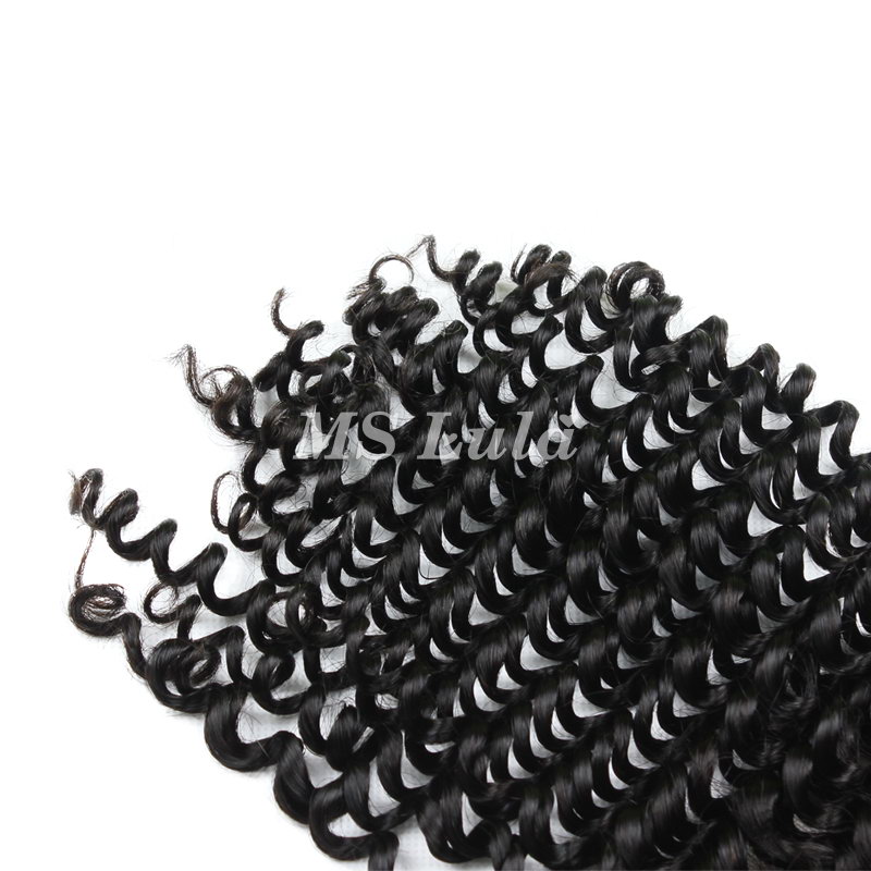 12A Italy Roman Curl 4X4 Medium Brown Lace Closure - 图片 6